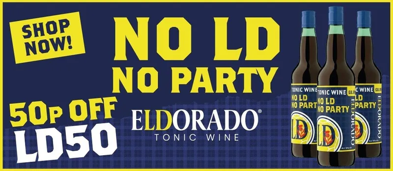 Save 50p on Eldorado Tonic Wine